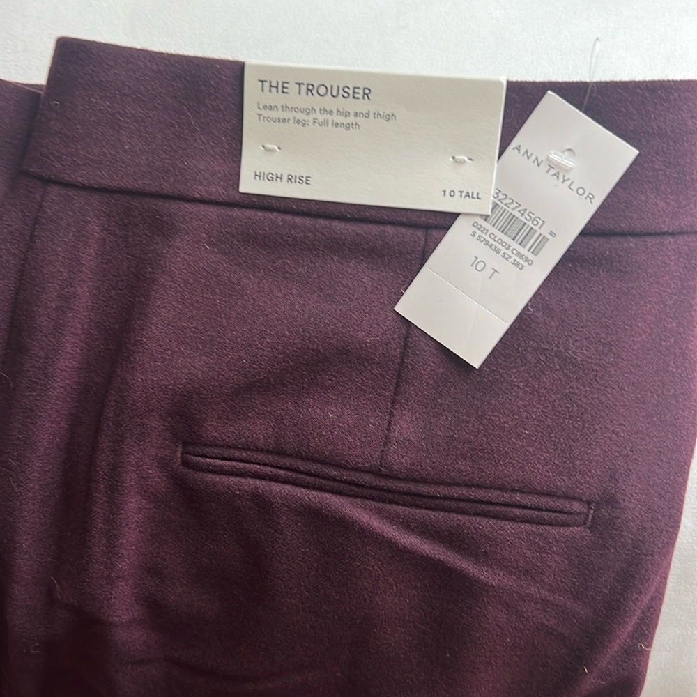 Ann Taylor High Rise Trouser